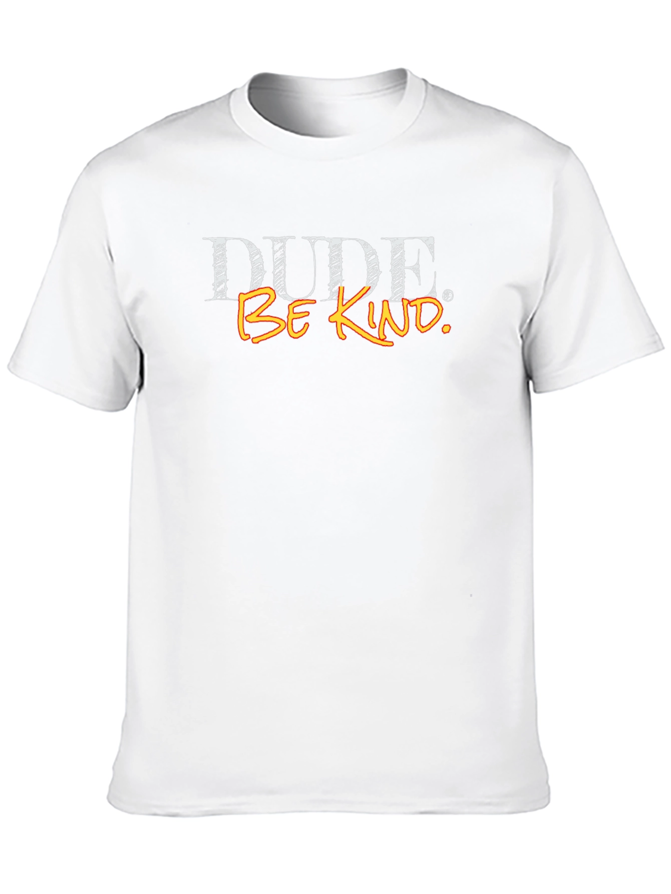 Dude Be Kind Graphic T-Shirt - Black Cotton Tee