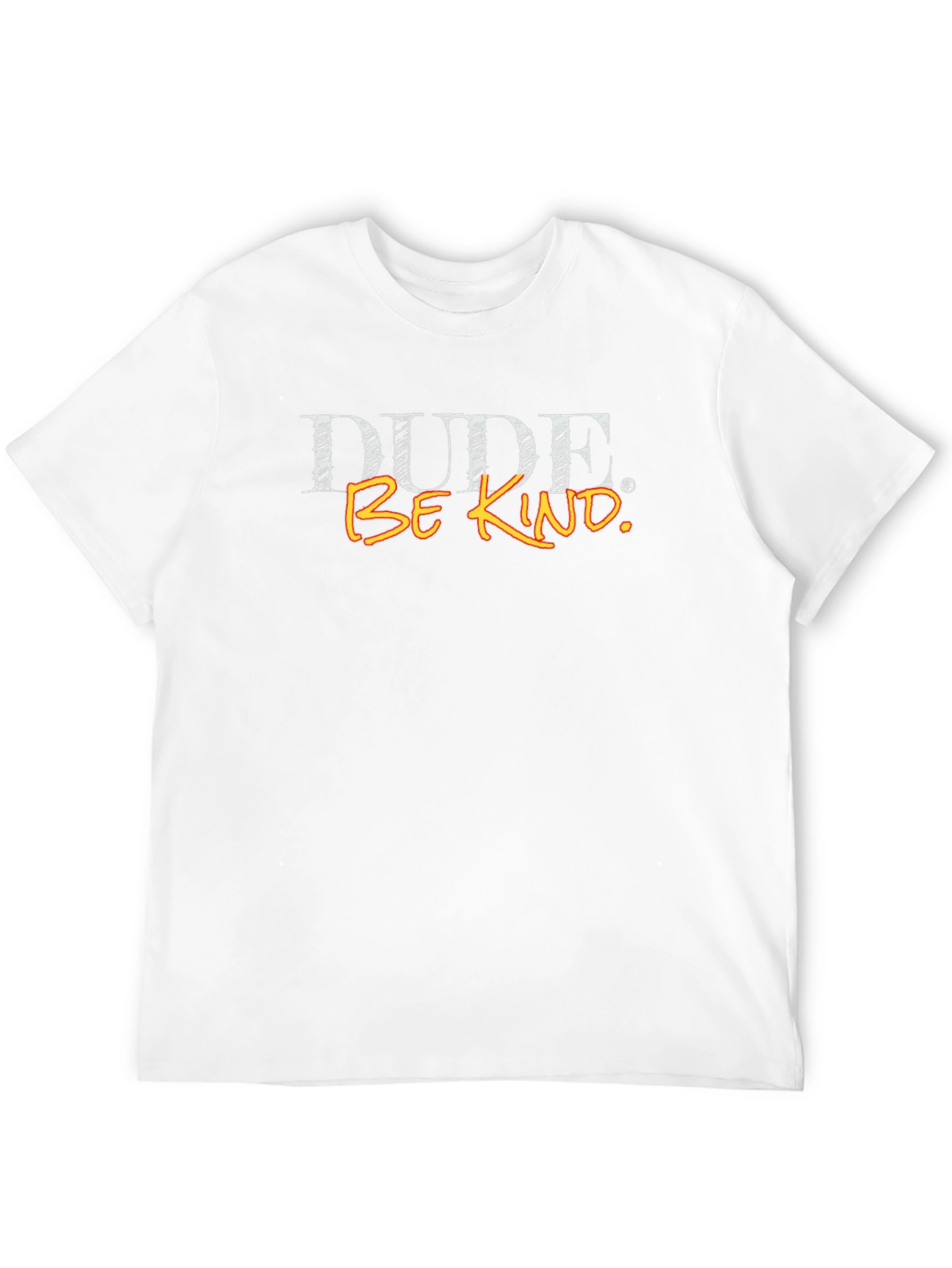 Dude Be Kind Graphic T-Shirt - Black Cotton Tee