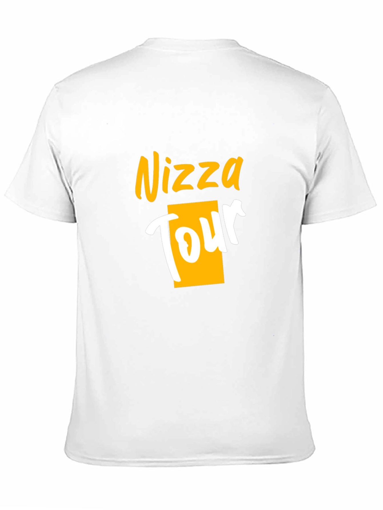 Nizza Tour Graphic Tee - Black Cotton T-Shirt