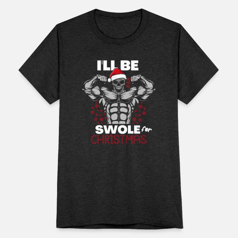 I'll Be Swole For Christmas Ugly Shredded Santa