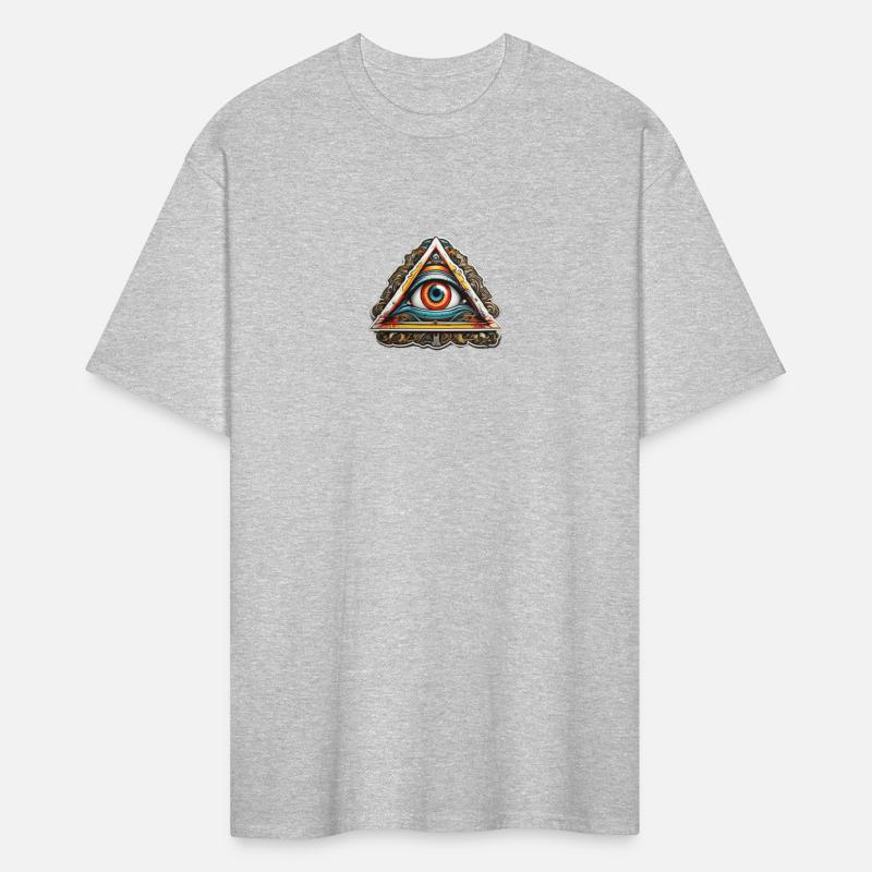Illuminati design with one eye symbol