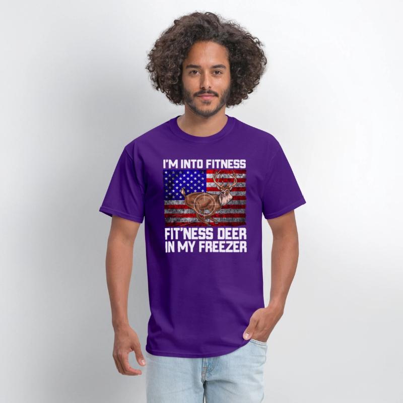 I'm Into Fitness Fit'ness Deer In My Freezer