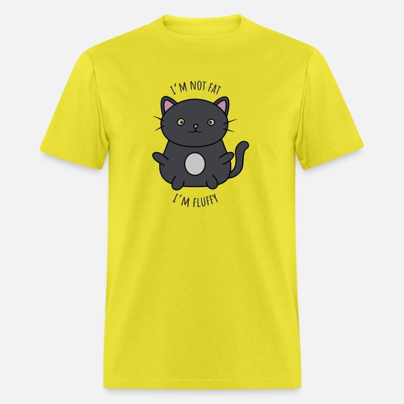 Im not fat Im fluffy Cute fat cat Classic T Shirt