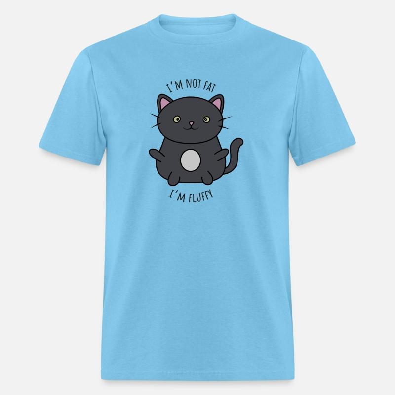 Im not fat Im fluffy Cute fat cat Classic T Shirt