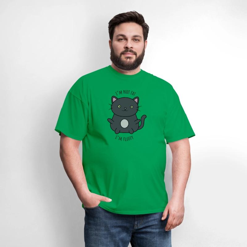 Im not fat Im fluffy Cute fat cat Classic T Shirt