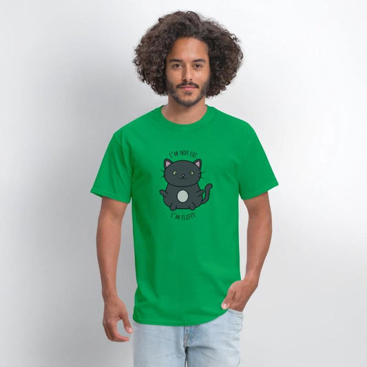 Im not fat Im fluffy Cute fat cat Classic T Shirt