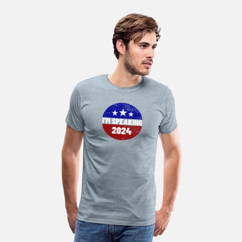 I'm Speaking 2024 - Bold Patriotic Election Slogan