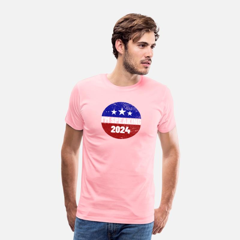 I'm Speaking 2024 - Bold Patriotic Election Slogan