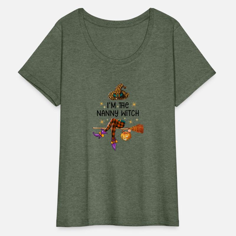 I'm The Nanny Witch Halloween Grandma Halloween