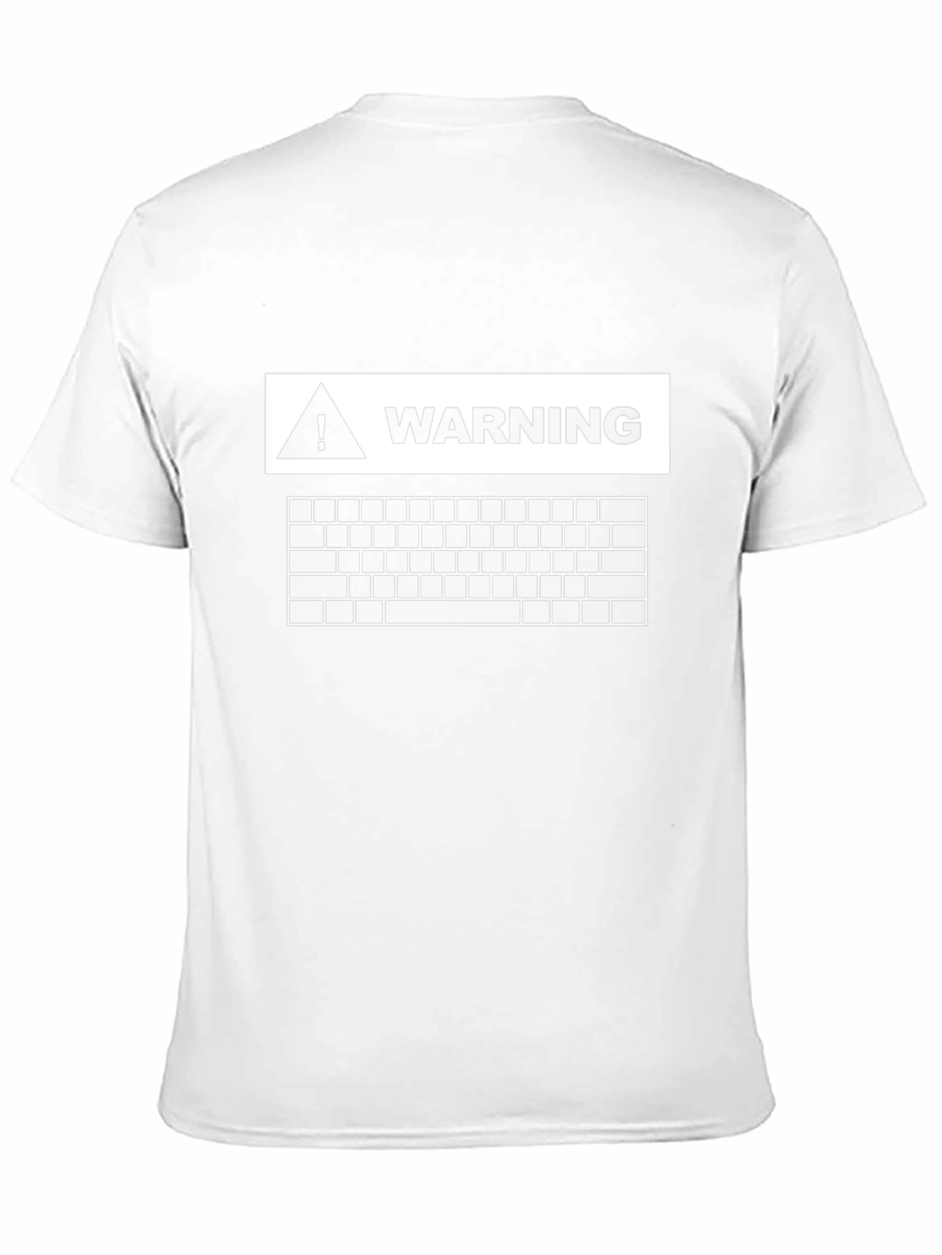 Warning Keyboard T-Shirt
