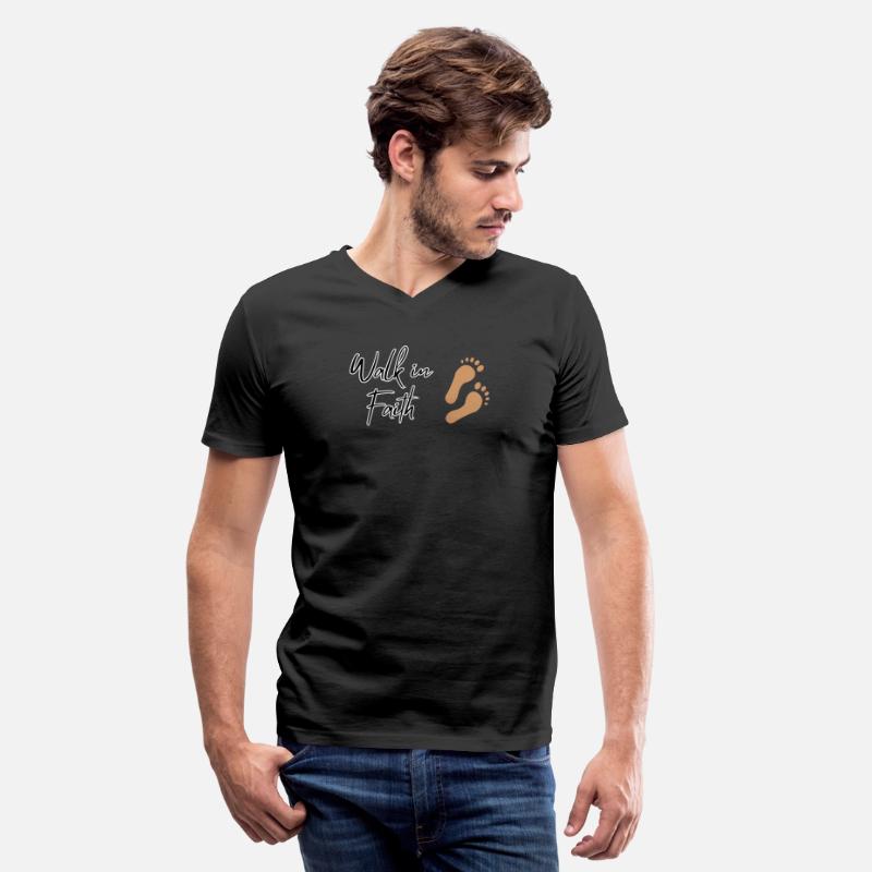 Inspirational Faith Walking Footprints Design