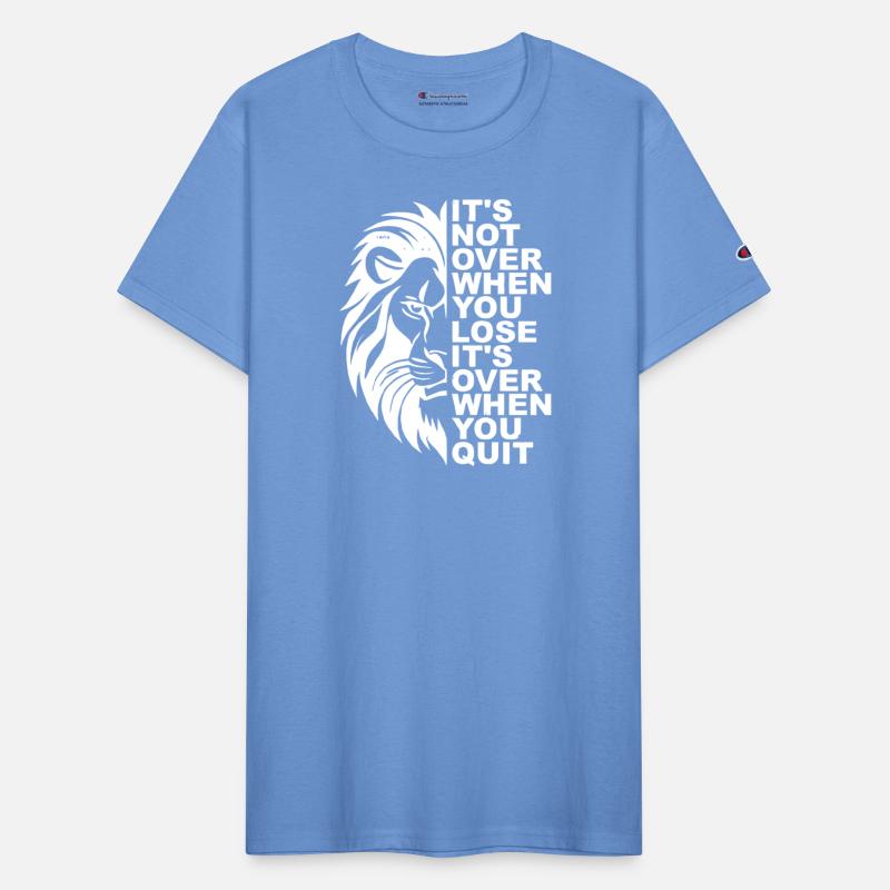 Inspirational Lion Motivation Design