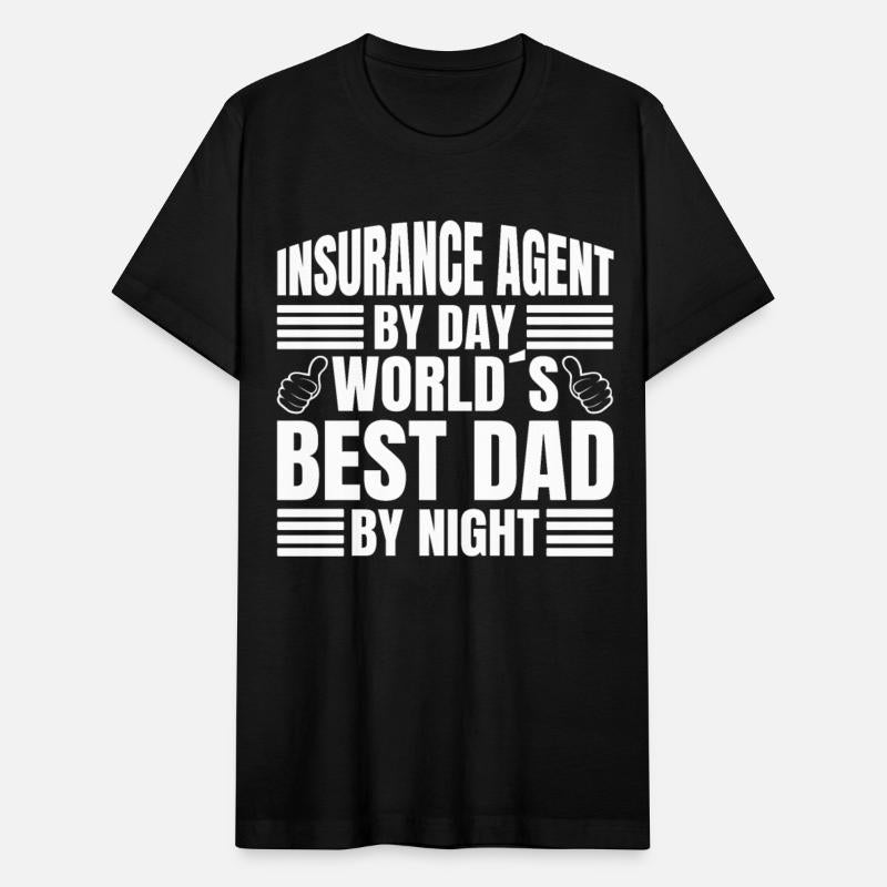 Insurance Agent Worlds Best Dad Insurance Broker