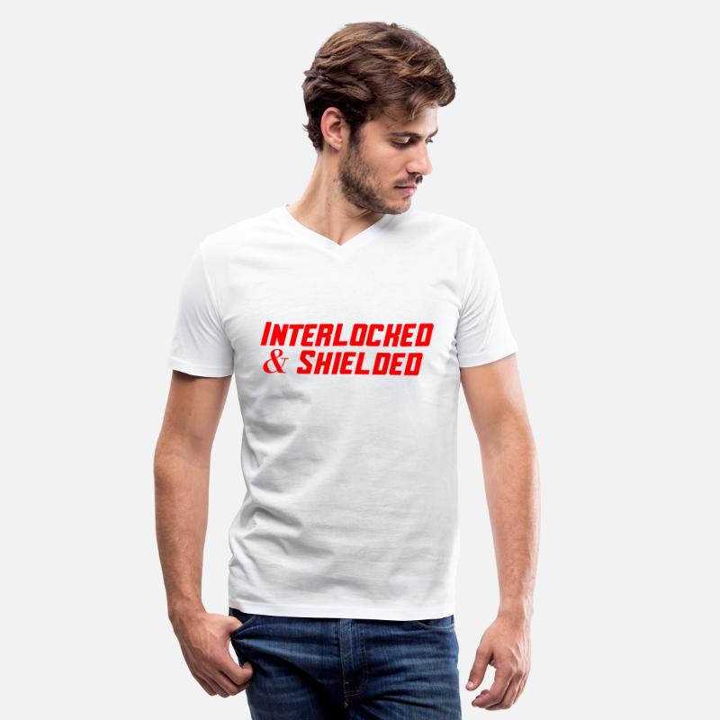INTERLOCKED & SHIELDED - RED DESIGN