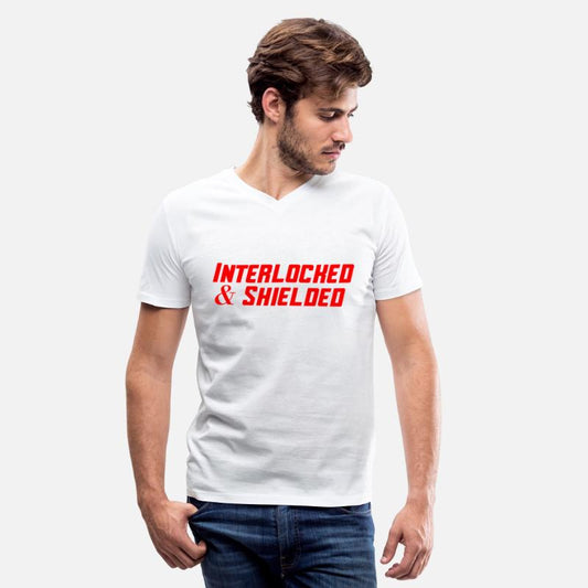 INTERLOCKED & SHIELDED - RED DESIGN