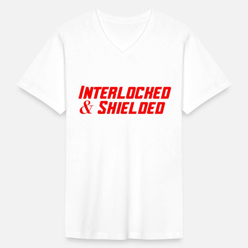INTERLOCKED & SHIELDED - RED DESIGN