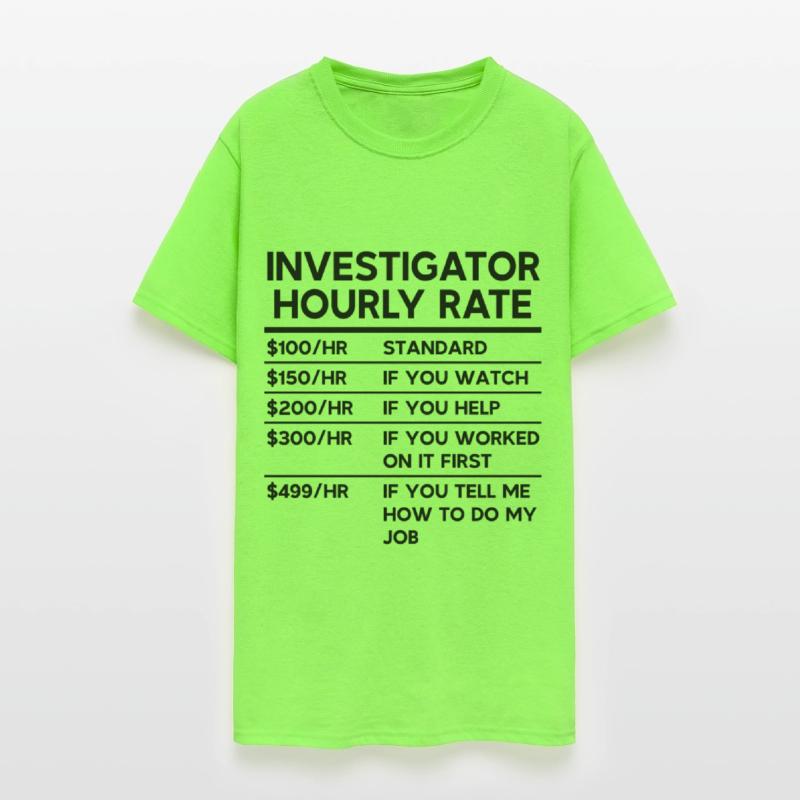 Investigator Hourly Rate