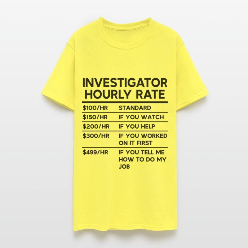 Investigator Hourly Rate