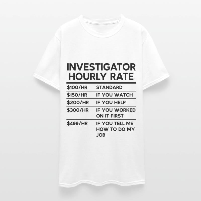 Investigator Hourly Rate