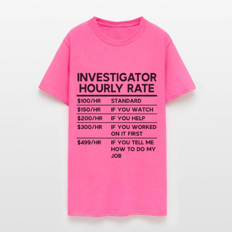 Investigator Hourly Rate