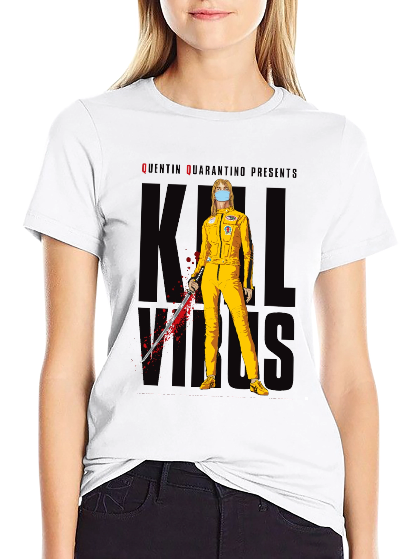 Kill Bill Inspired T-Shirt - Quentin Quarantino Presents