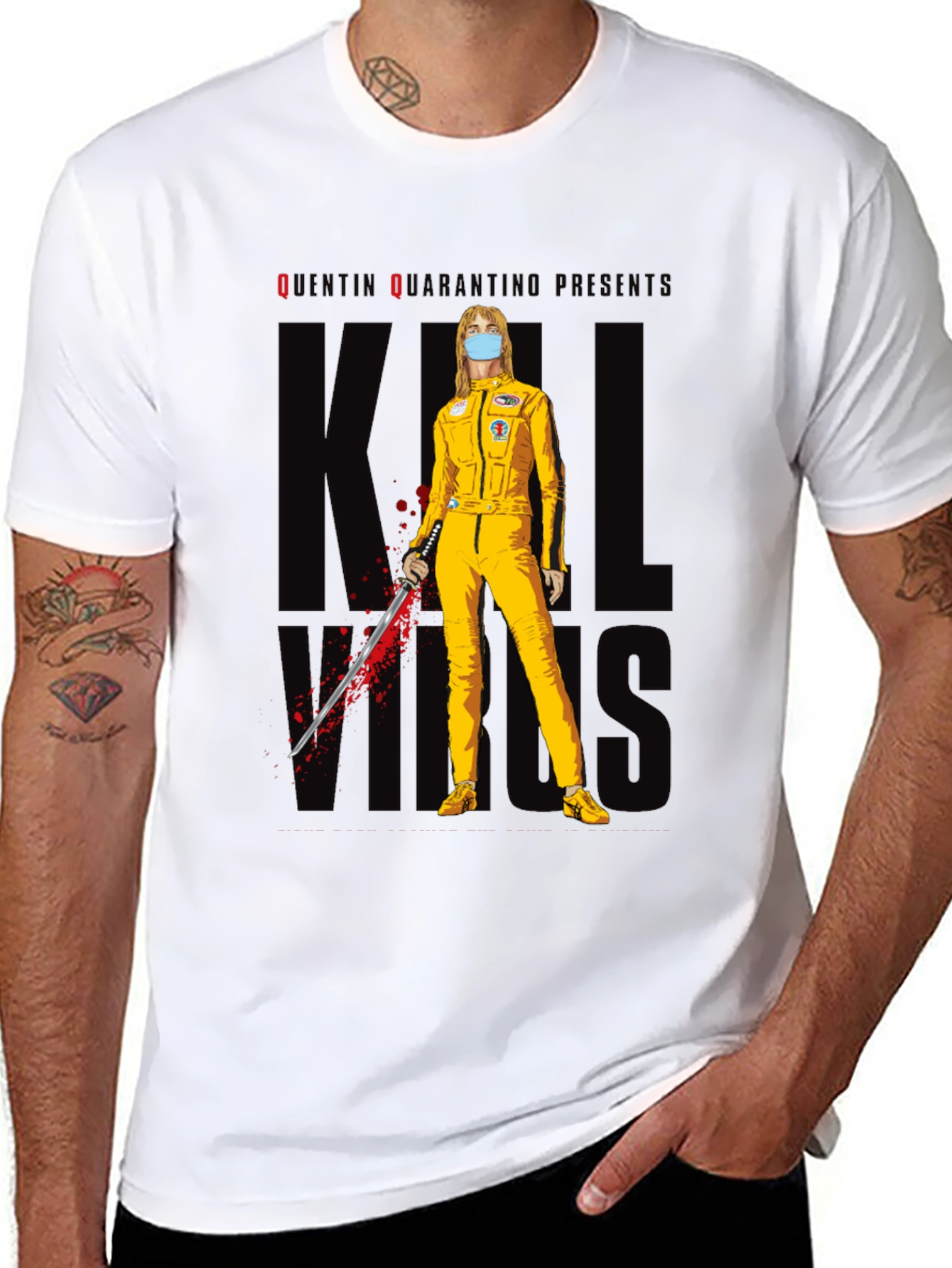 Kill Bill Inspired T-Shirt - Quentin Quarantino Presents
