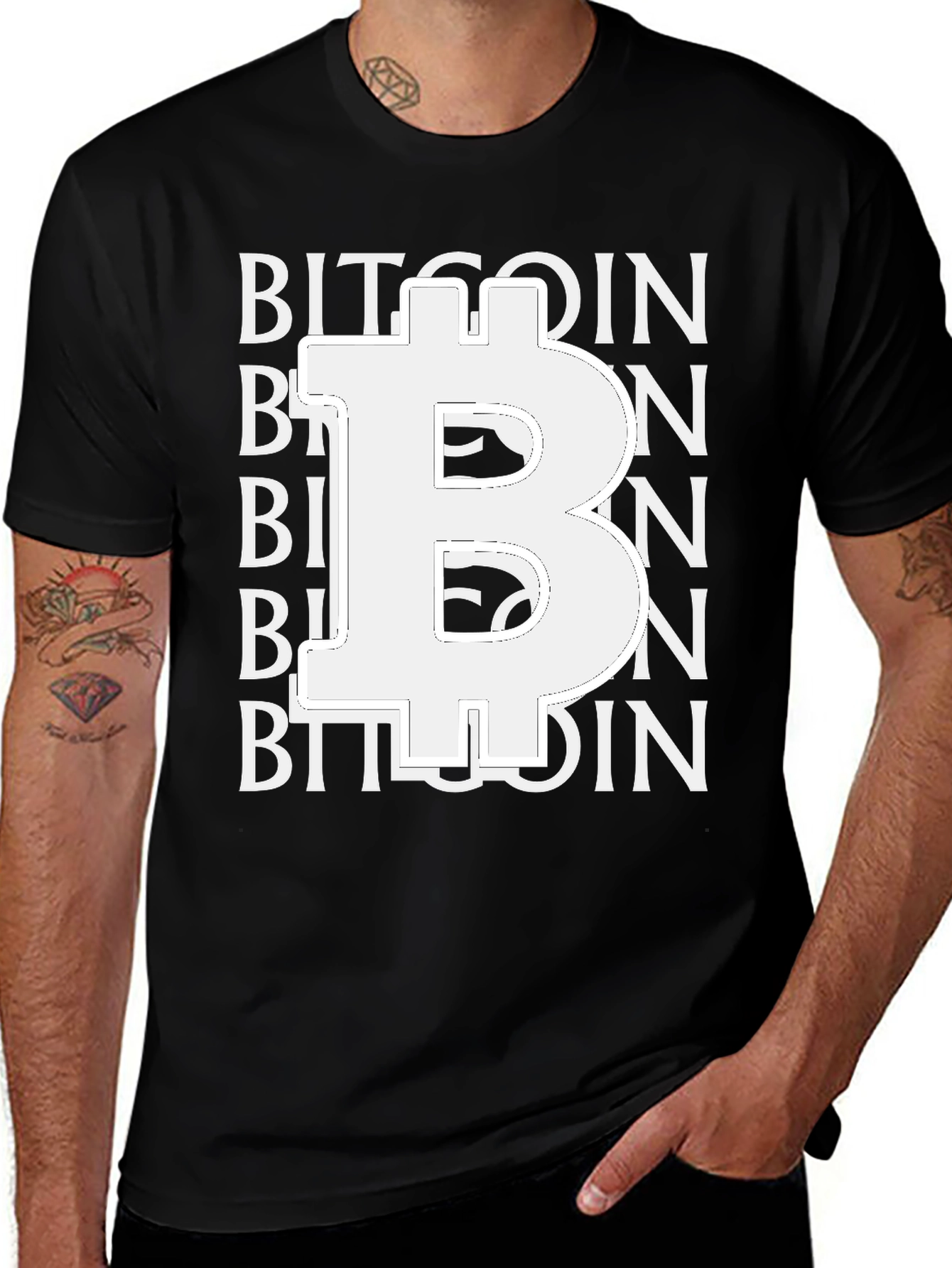 Bitcoin Graphic Tee - Crypto Fan T-Shirt