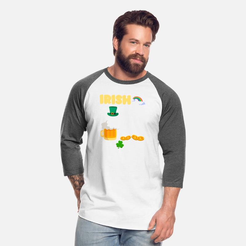 Ireland Shamrock Gold Flag