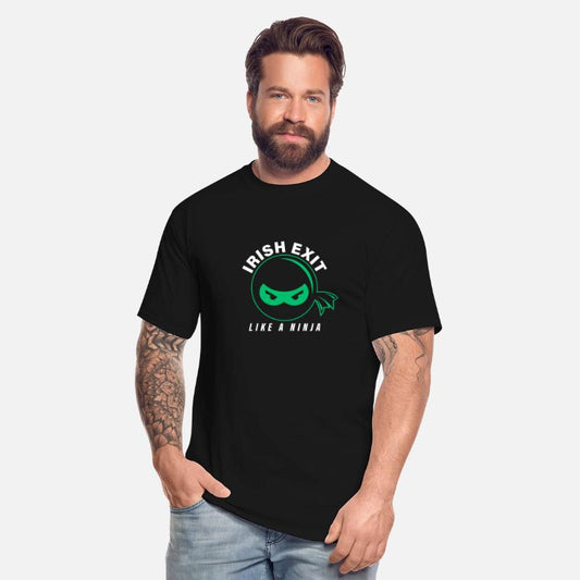 Irish Exit Like A Ninja St Patricks Day Gift