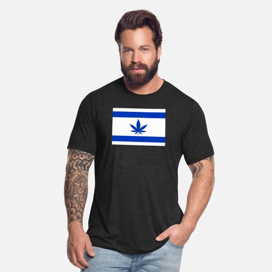 Israeli weed flag