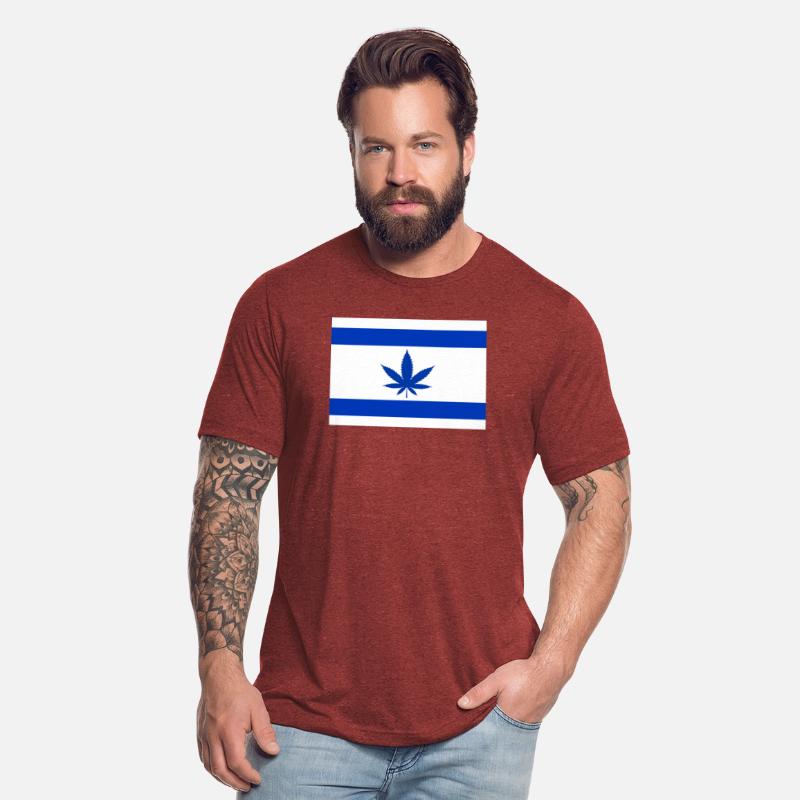 Israeli weed flag