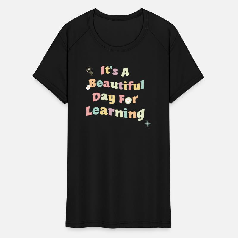 It's Beautiful Day For Learning Retro Teacher Stud