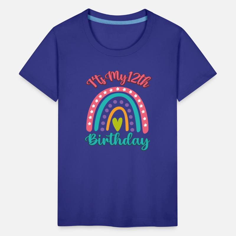 Its My 12th Birthday Rainbow For Girls 12 year old