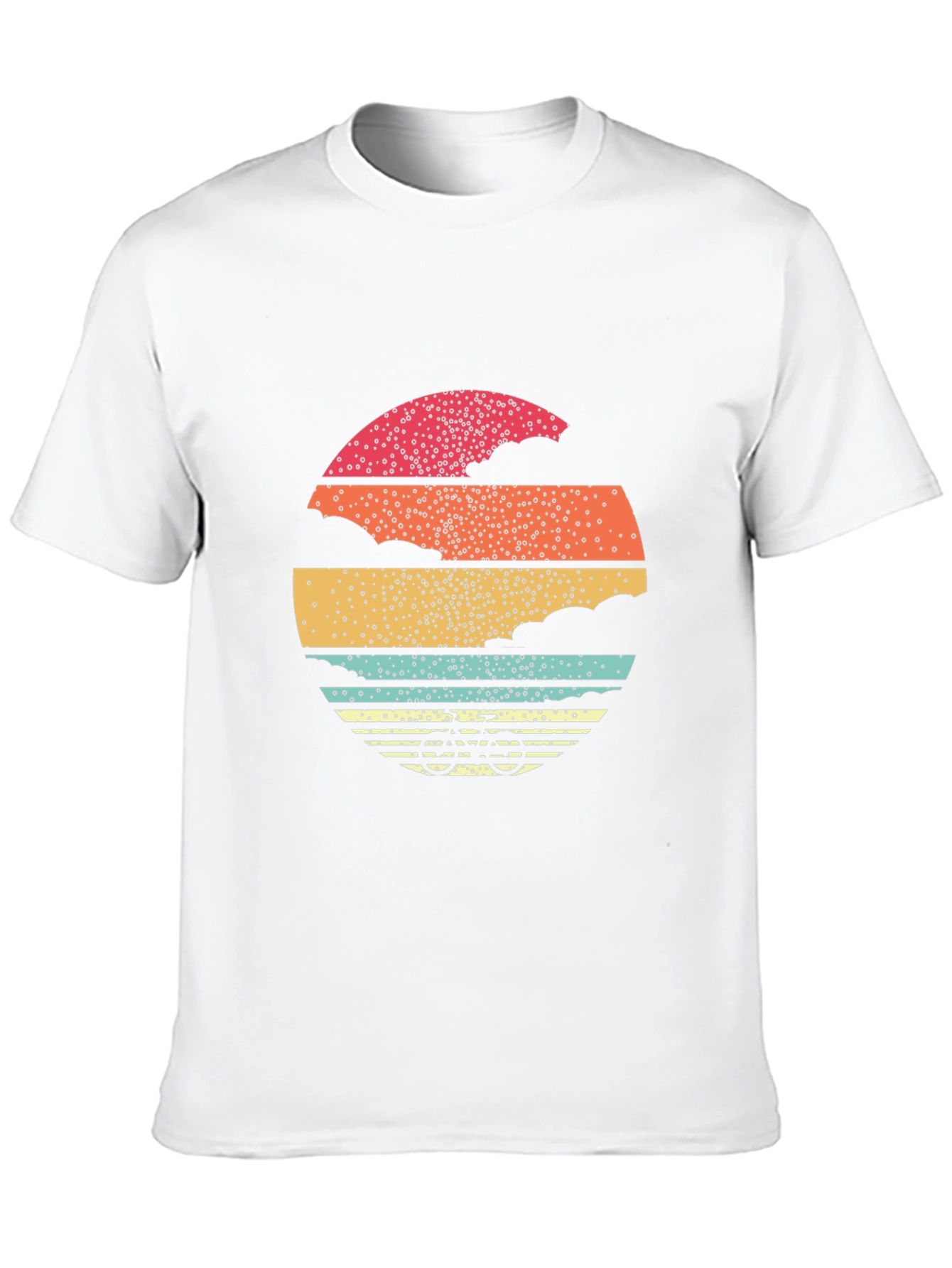 Retro Sunset Bicycle Graphic Tee