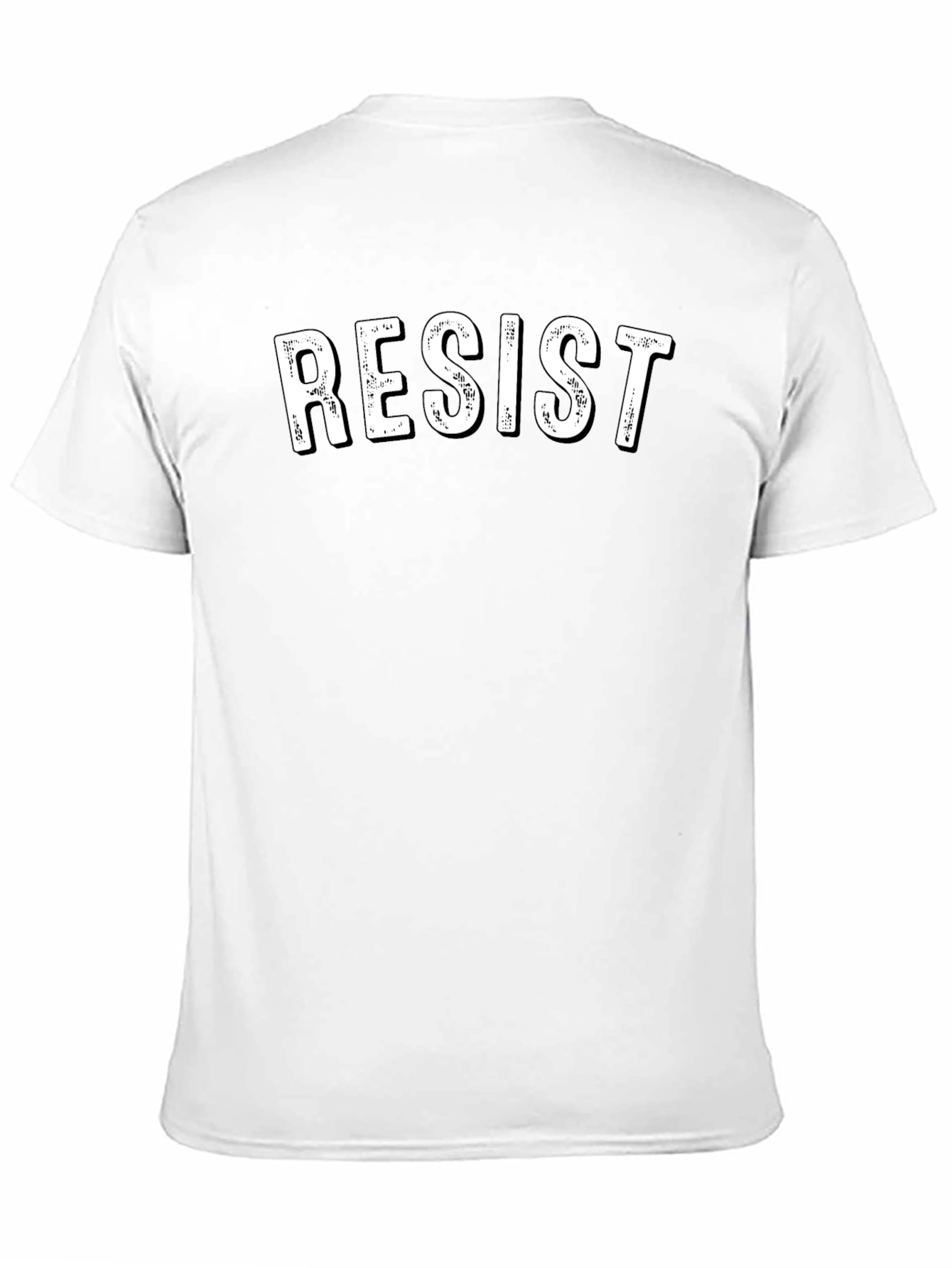 Resist Graphic T-Shirt - Mens Black Activism Tee