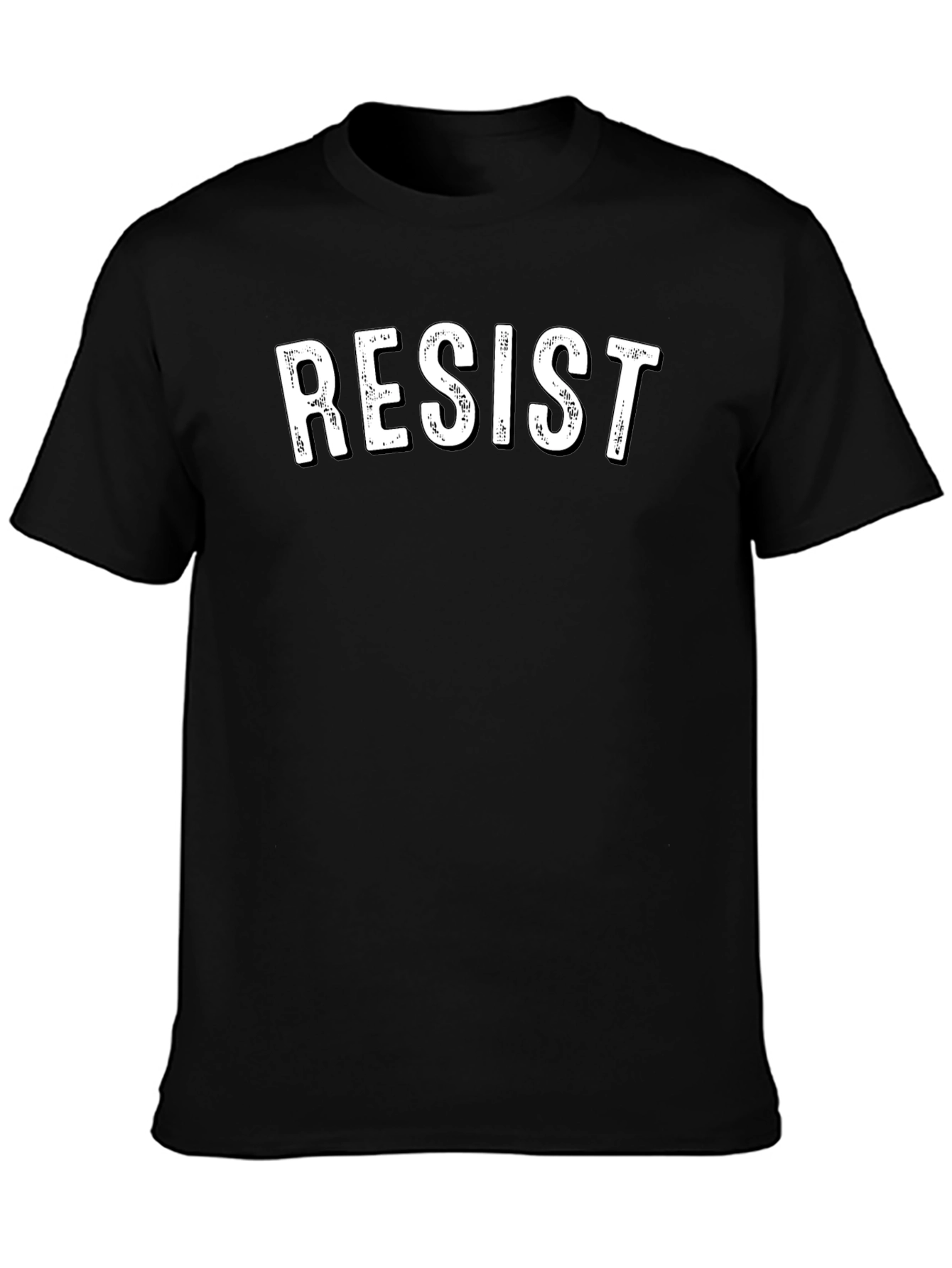 Resist Graphic T-Shirt - Mens Black Activism Tee