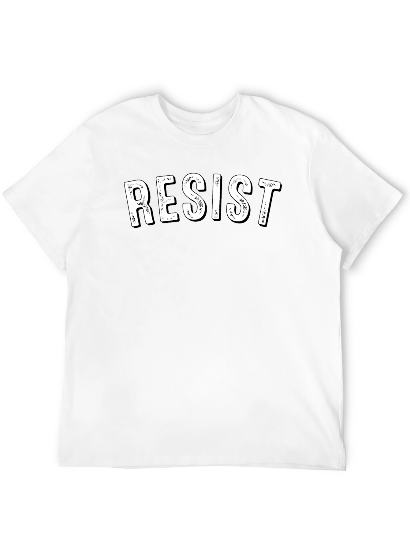 Resist Graphic T-Shirt - Mens Black Activism Tee