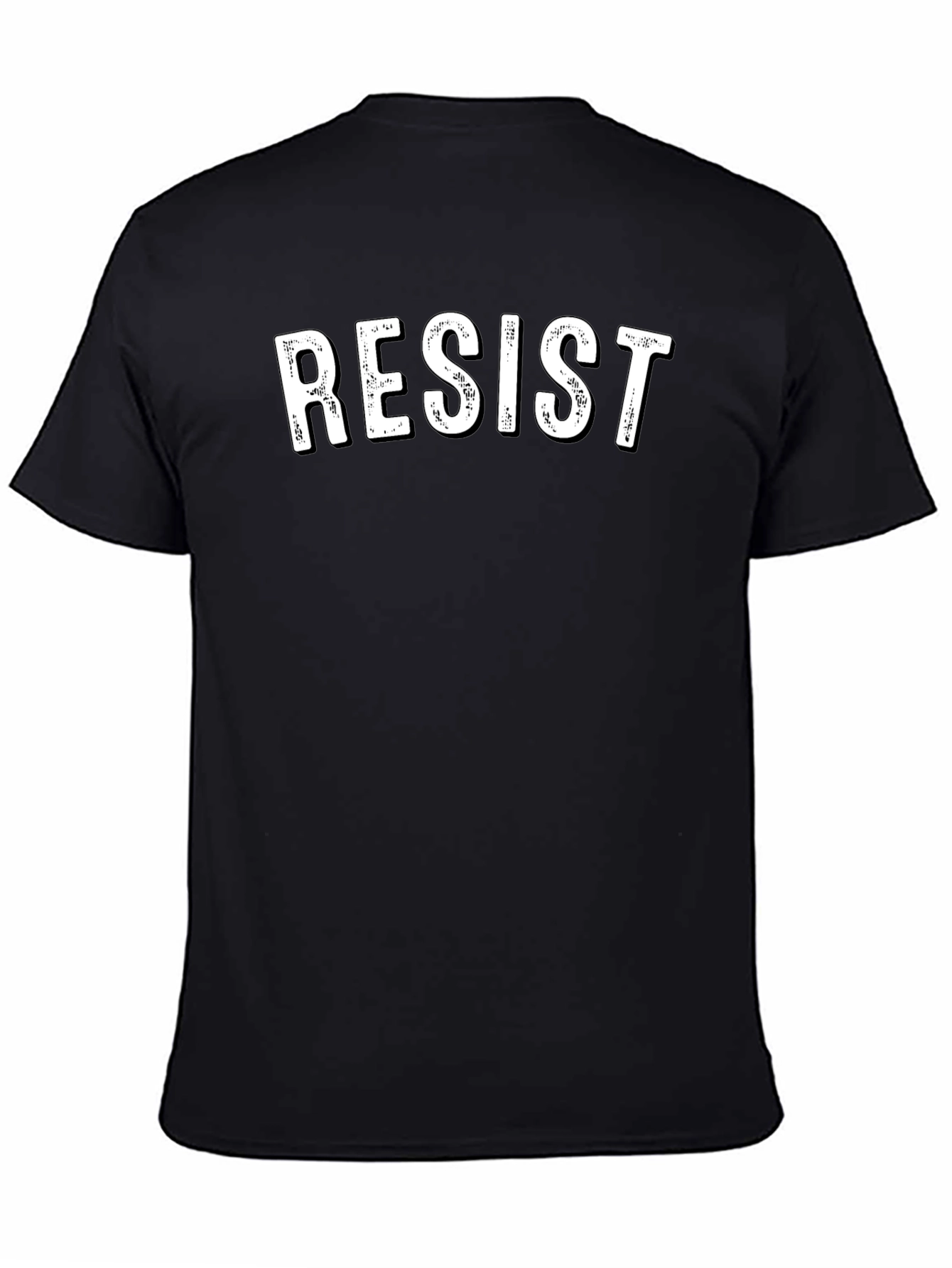 Resist Graphic T-Shirt - Mens Black Activism Tee