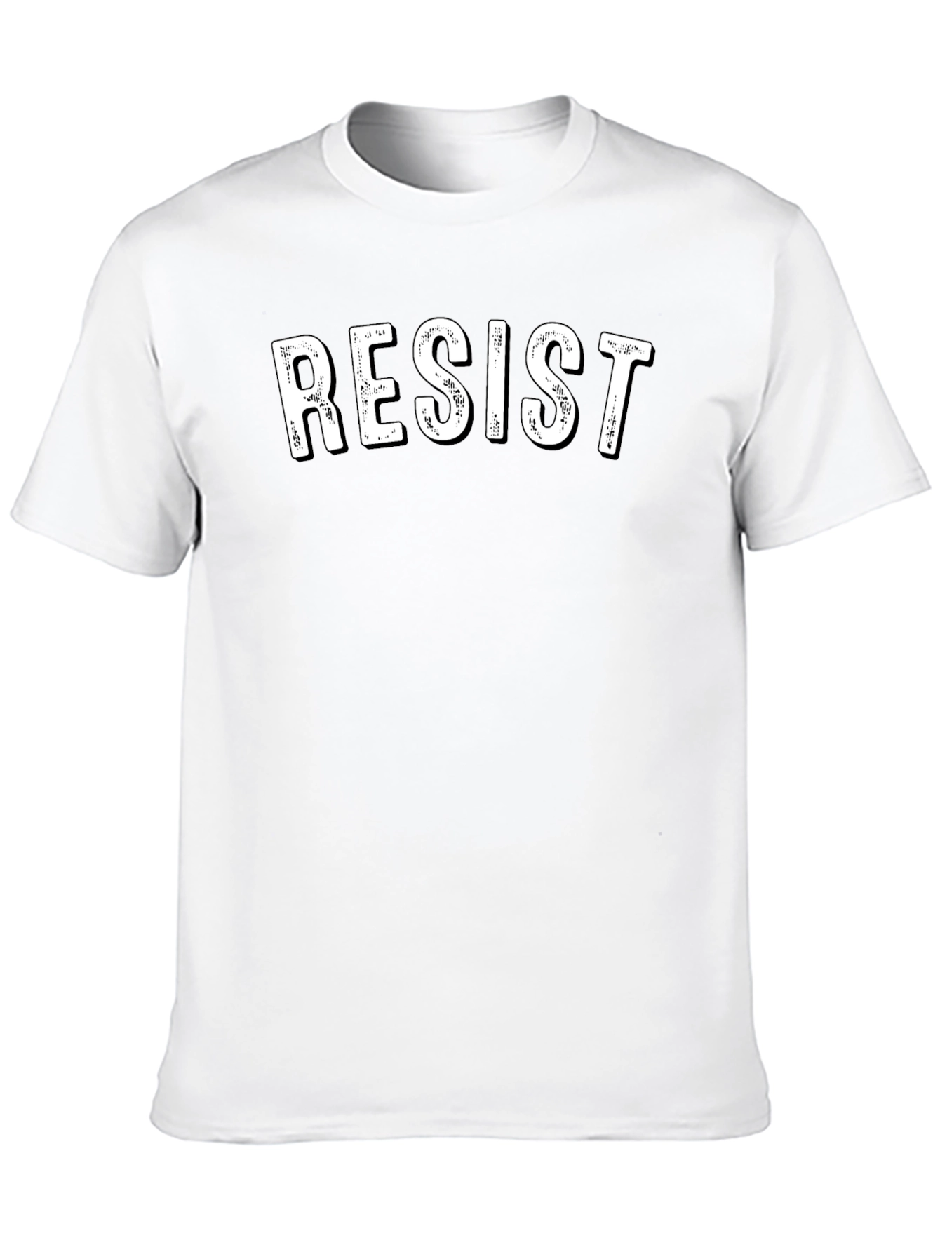 Resist Graphic T-Shirt - Mens Black Activism Tee