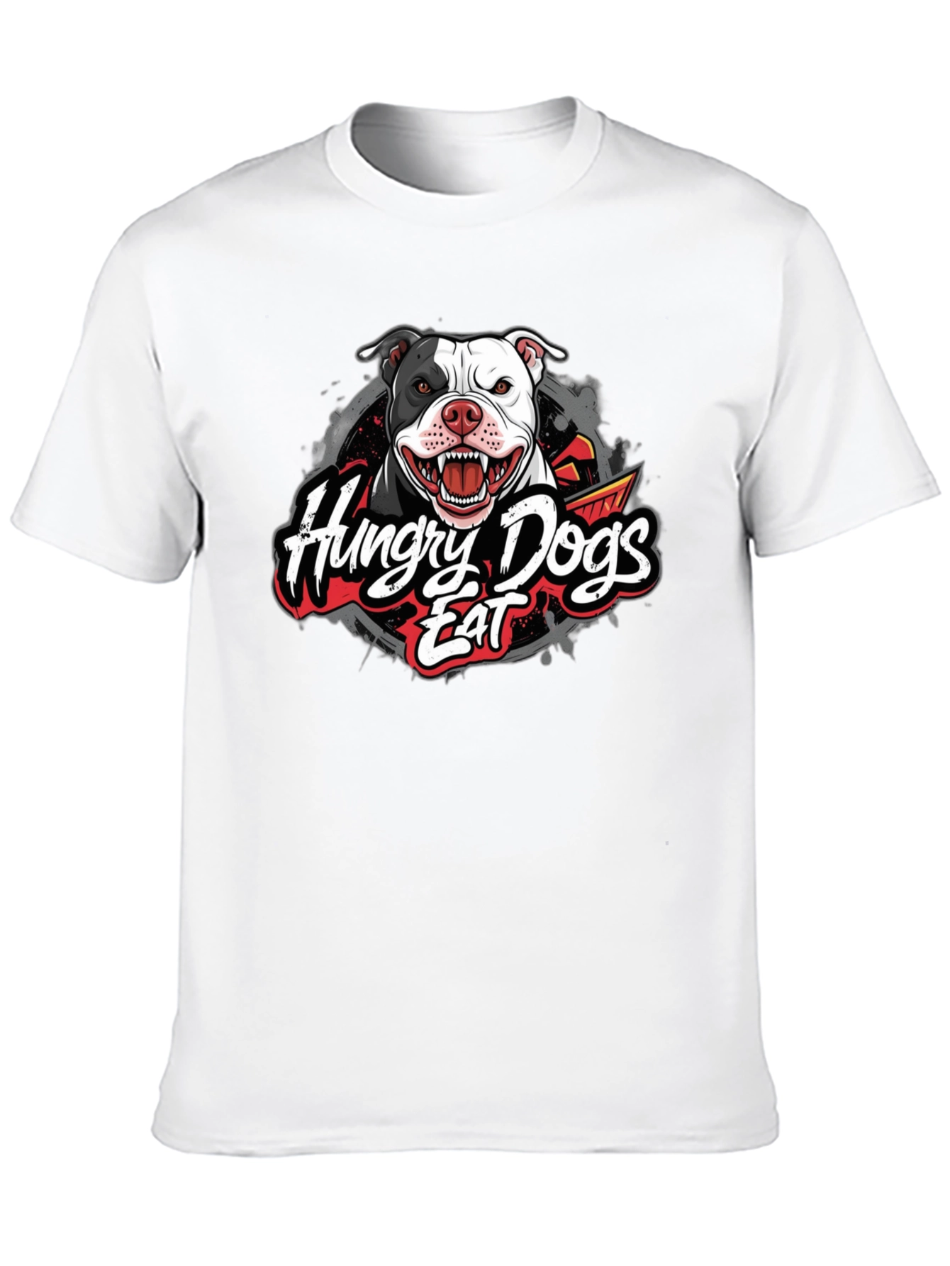 Hungry Dogs Graphic T-Shirt