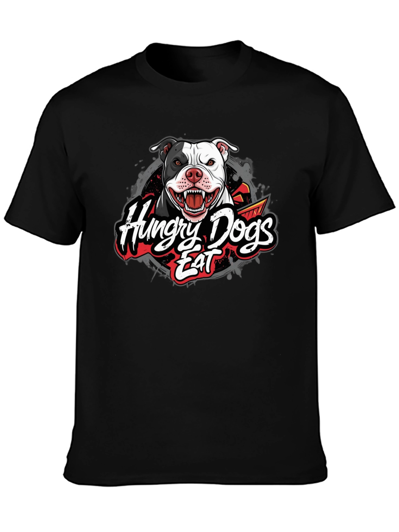 Hungry Dogs Graphic T-Shirt