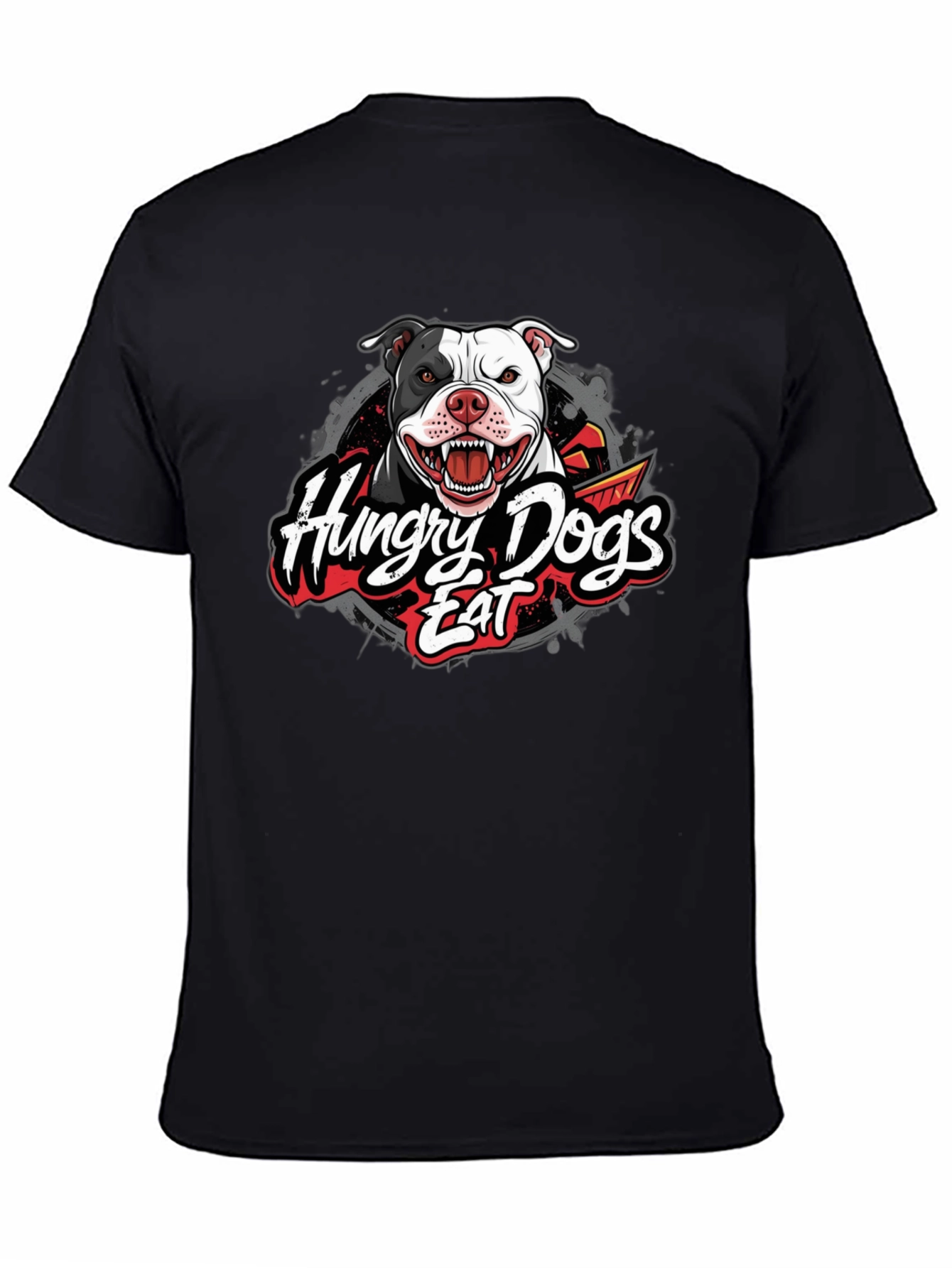 Hungry Dogs Graphic T-Shirt