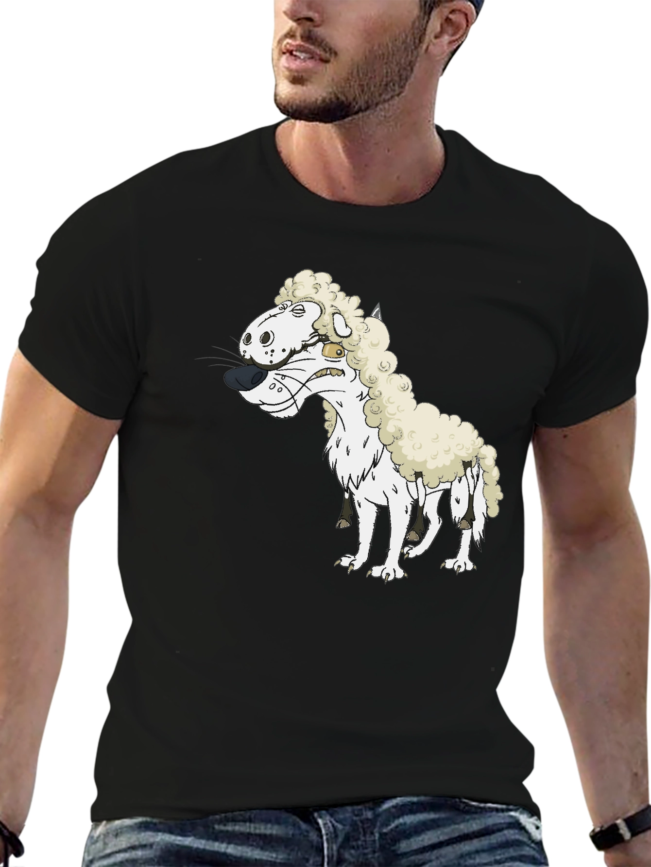 Wolf in Sheeps Clothing Funny T-Shirt