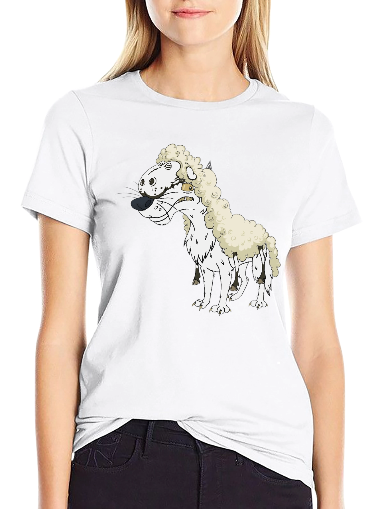 Wolf in Sheeps Clothing Funny T-Shirt