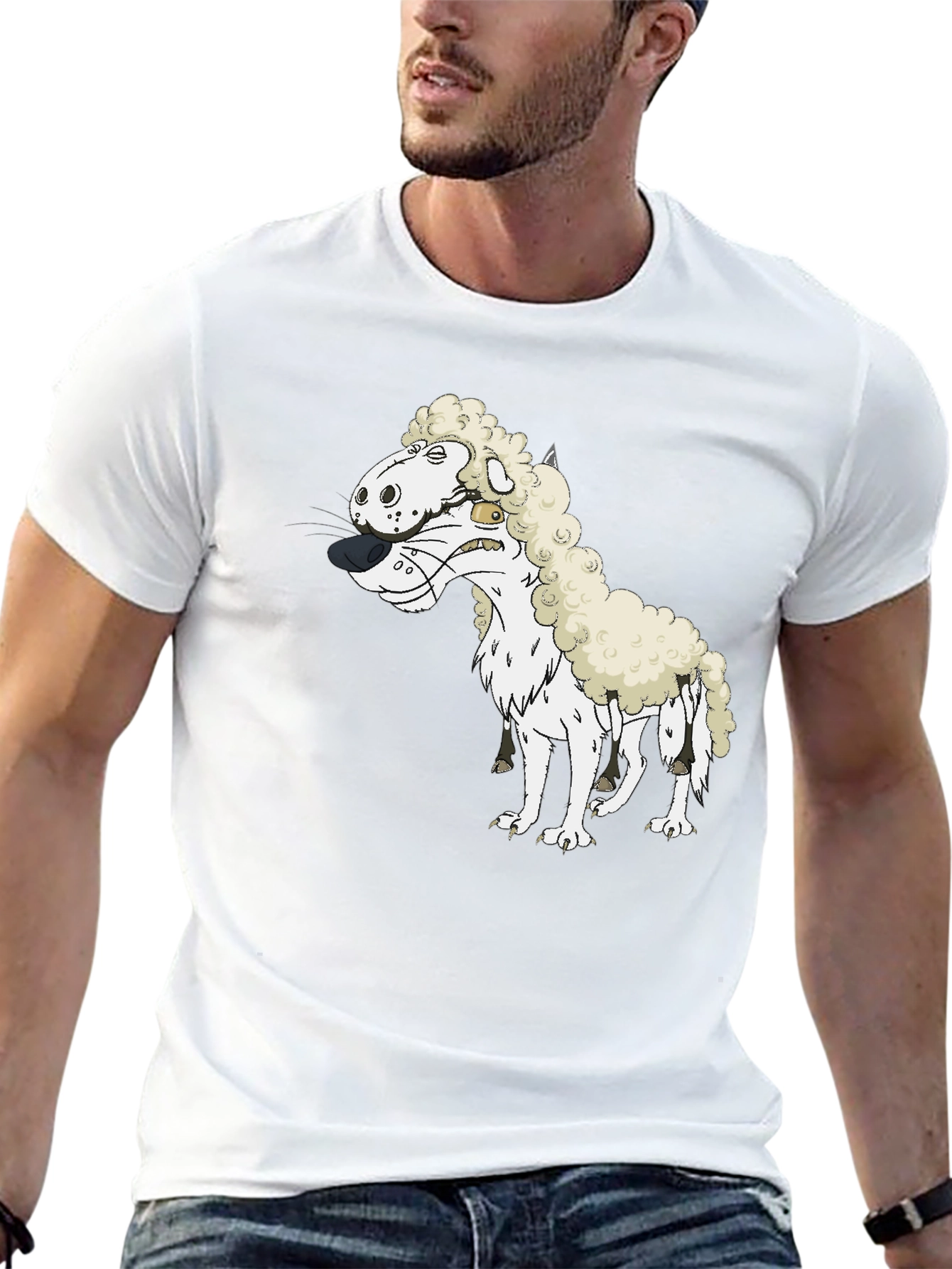 Wolf in Sheeps Clothing Funny T-Shirt