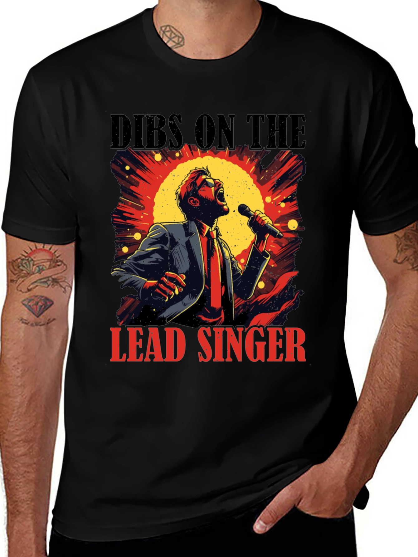 Dibs on the Lead Singer Graphic Tee