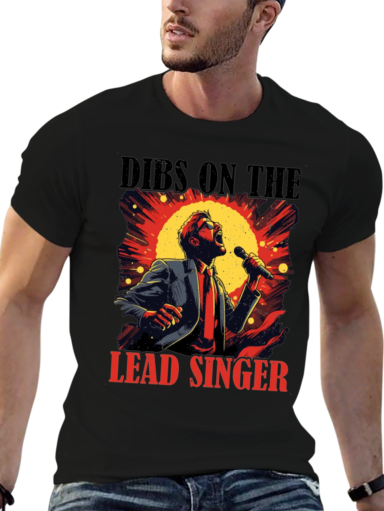 Dibs on the Lead Singer Graphic Tee