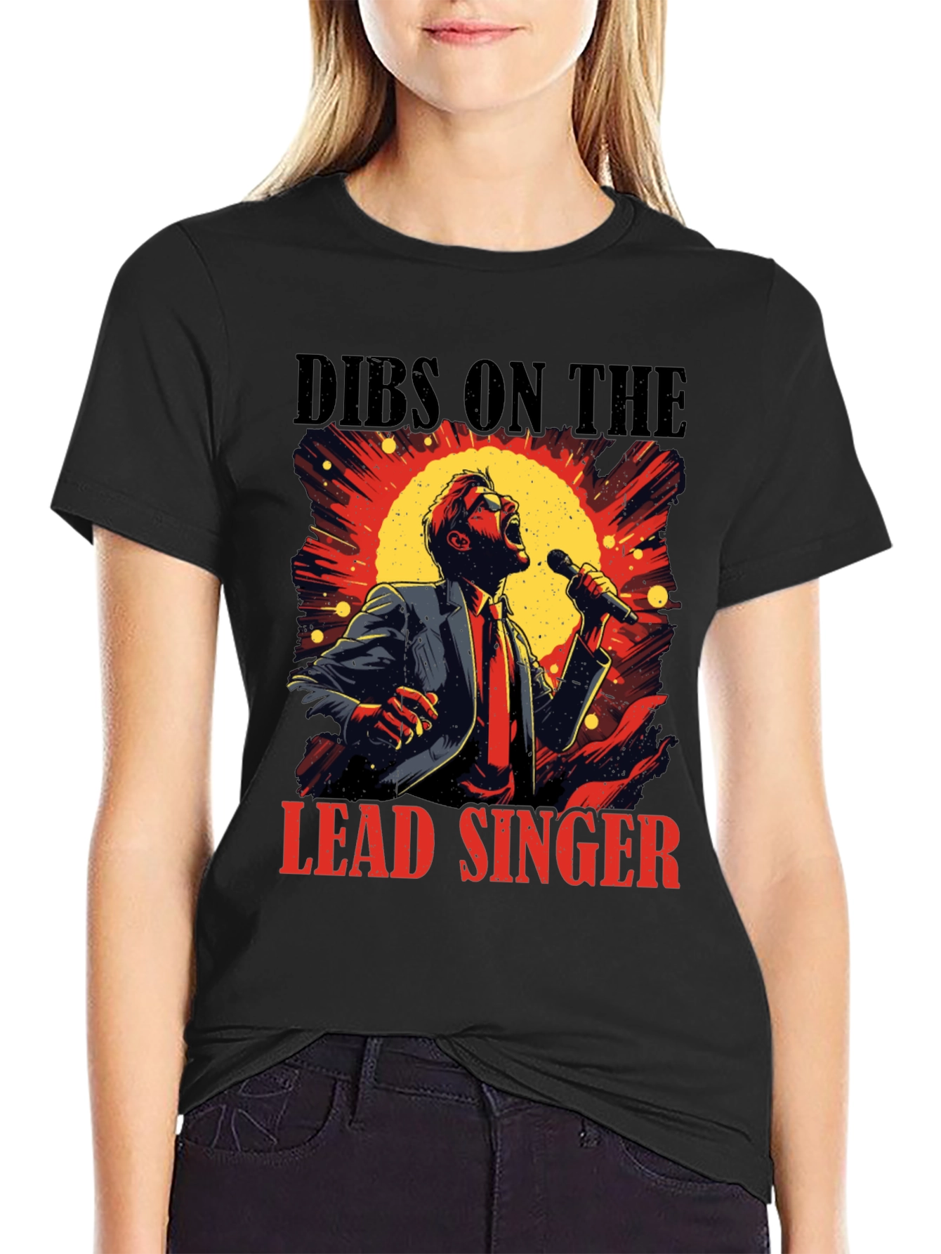 Dibs on the Lead Singer Graphic Tee