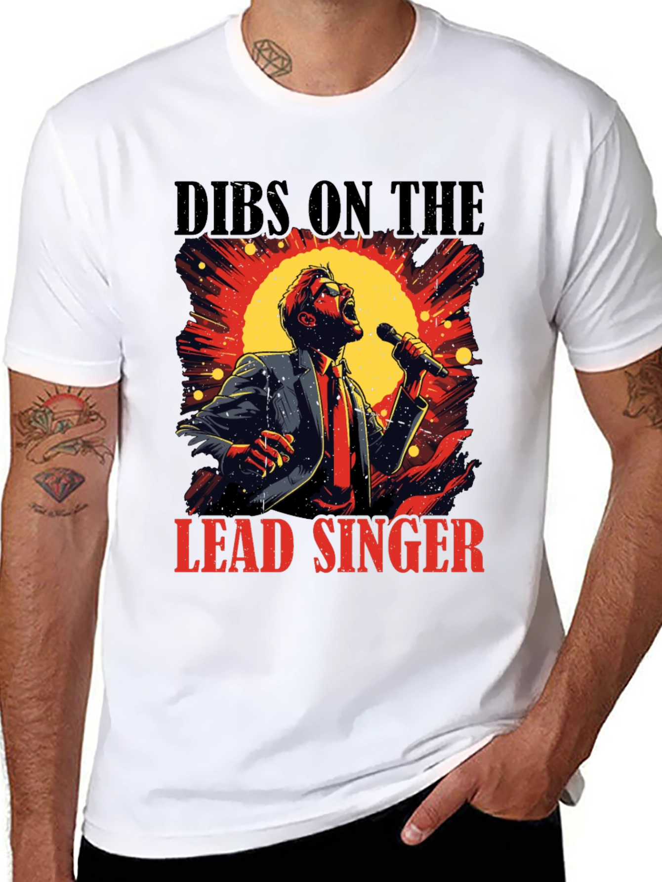 Dibs on the Lead Singer Graphic Tee