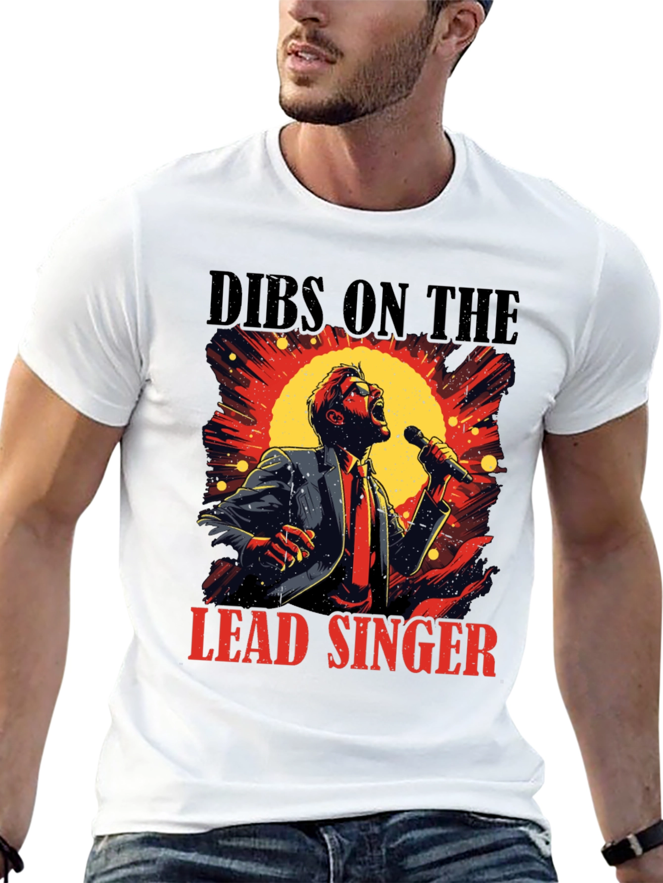 Dibs on the Lead Singer Graphic Tee